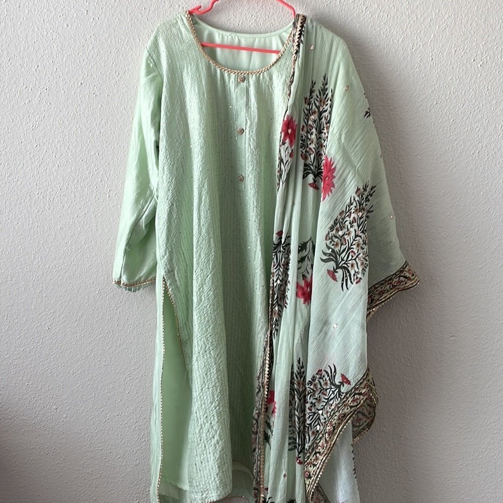 New Formal 3 piece Gotta Patti Indian Suit